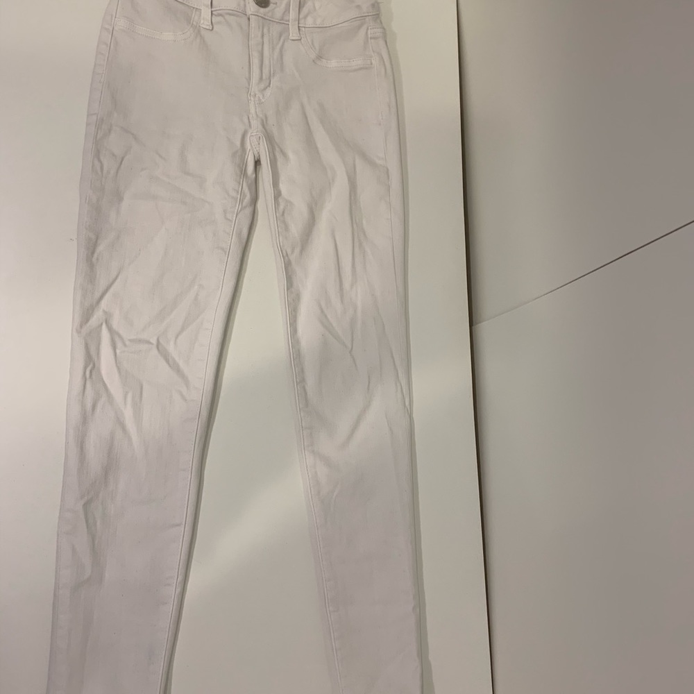 white jeans